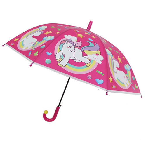 유니콘 투명 불투명 프린팅 유아동 어린이 장우산